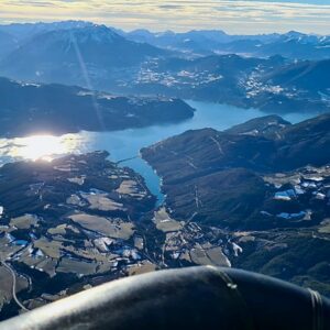 vue d'ensemble du lac de serre ponçon