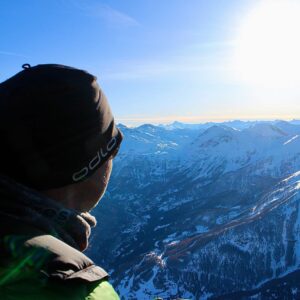 Vue à 3000m d'altitude