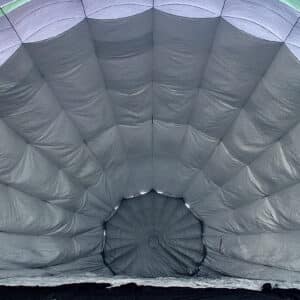 La double enveloppe de la montgolfière éco